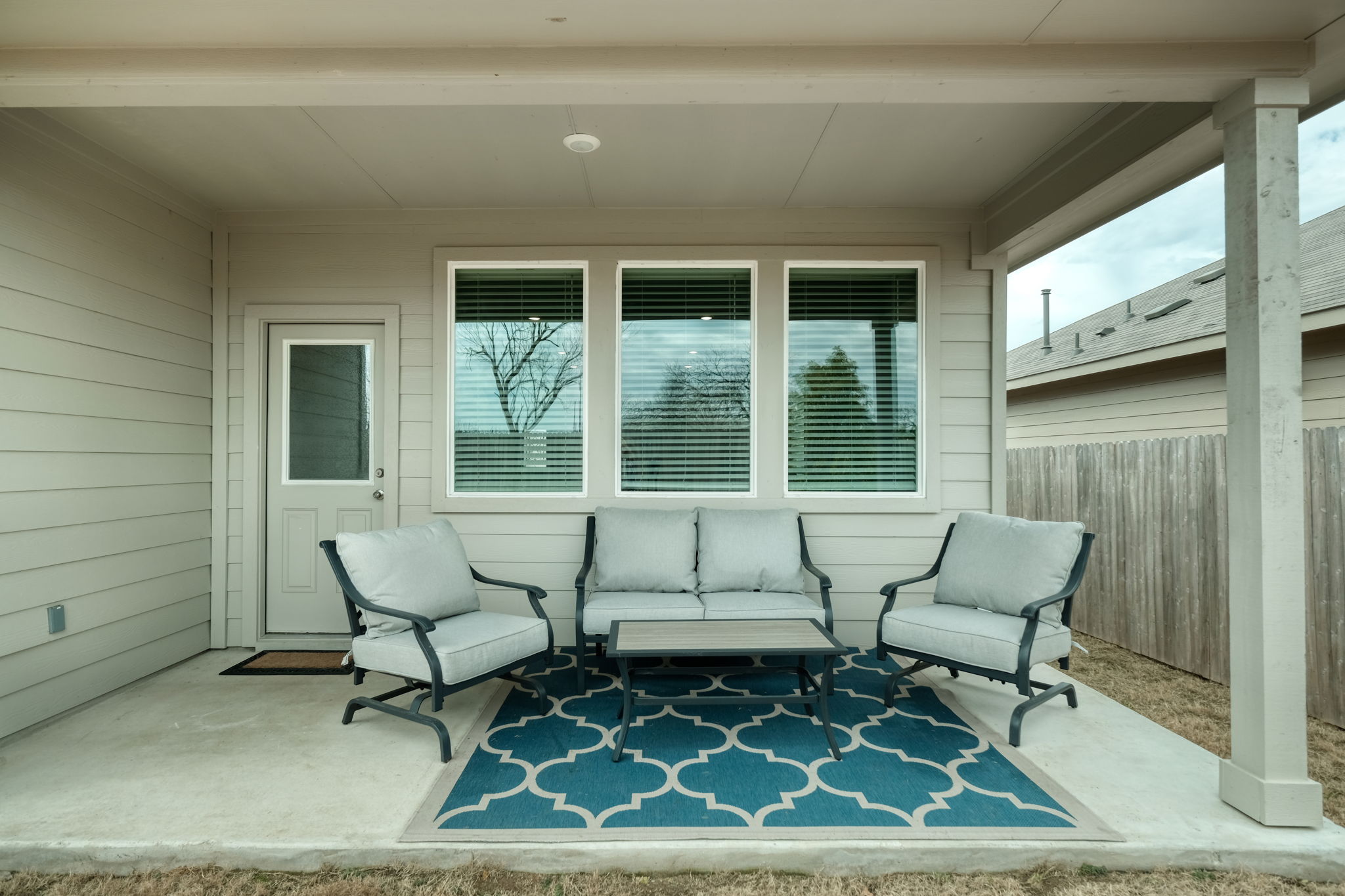 Covered Back Patio