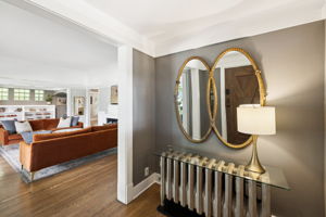 Entry to living room