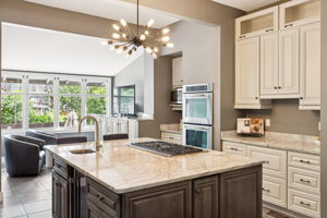Stainless appliances and double ovens