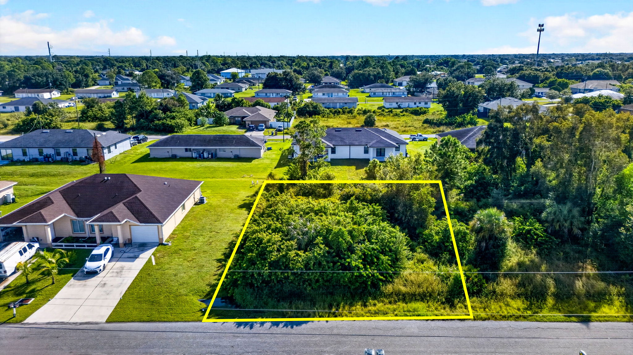 Aerial 1 -Lot Lines