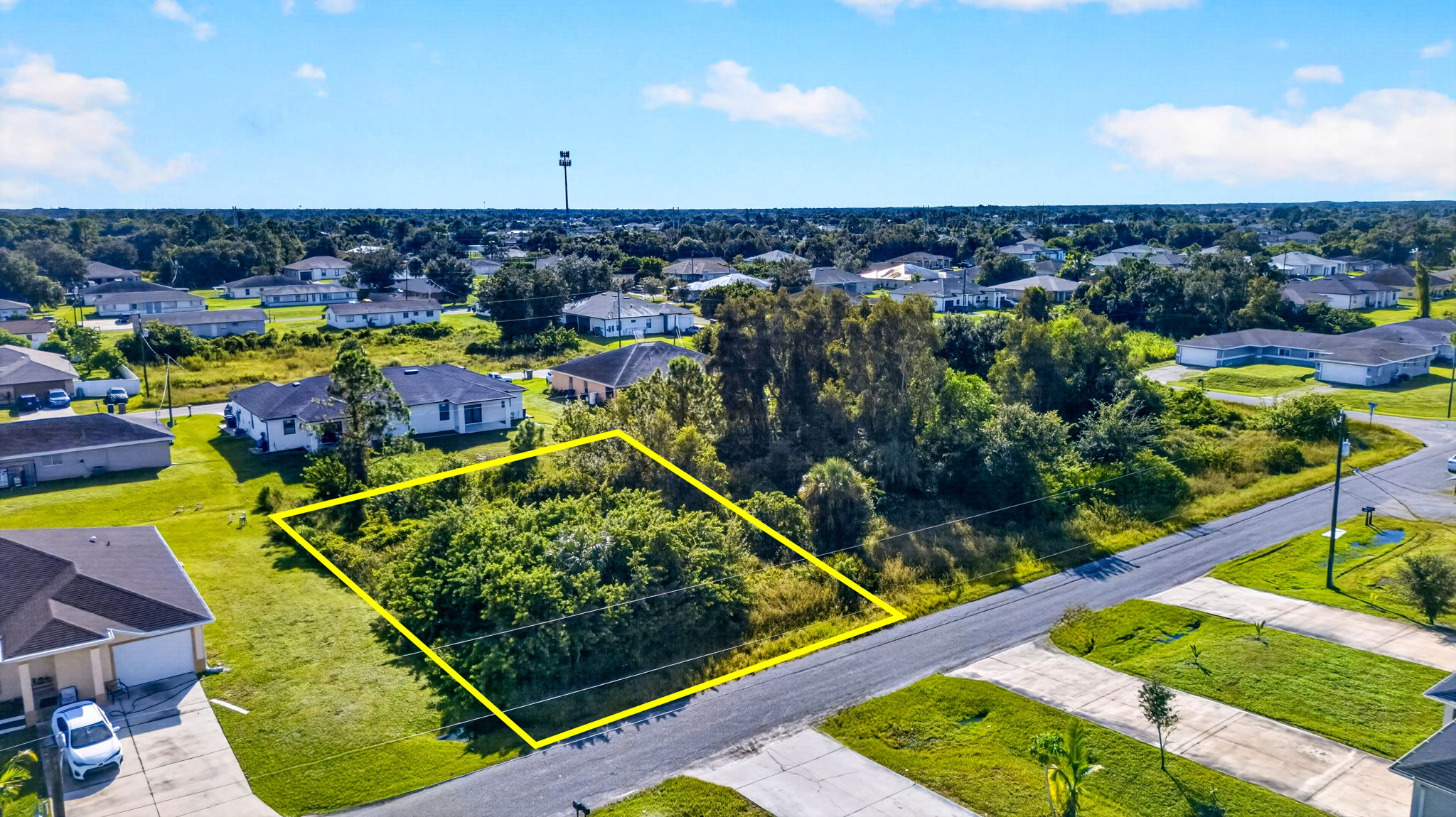 Aerial 2 -Lot Lines