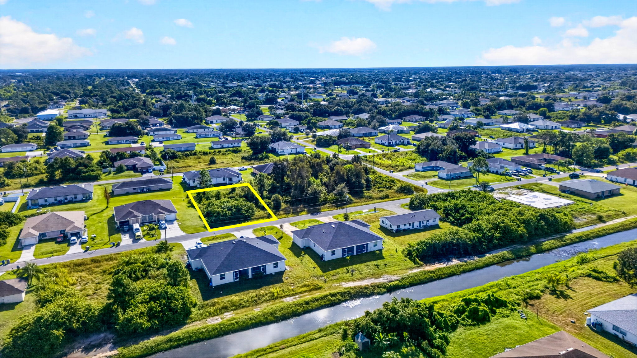 Aerial 10 -Lot Lines