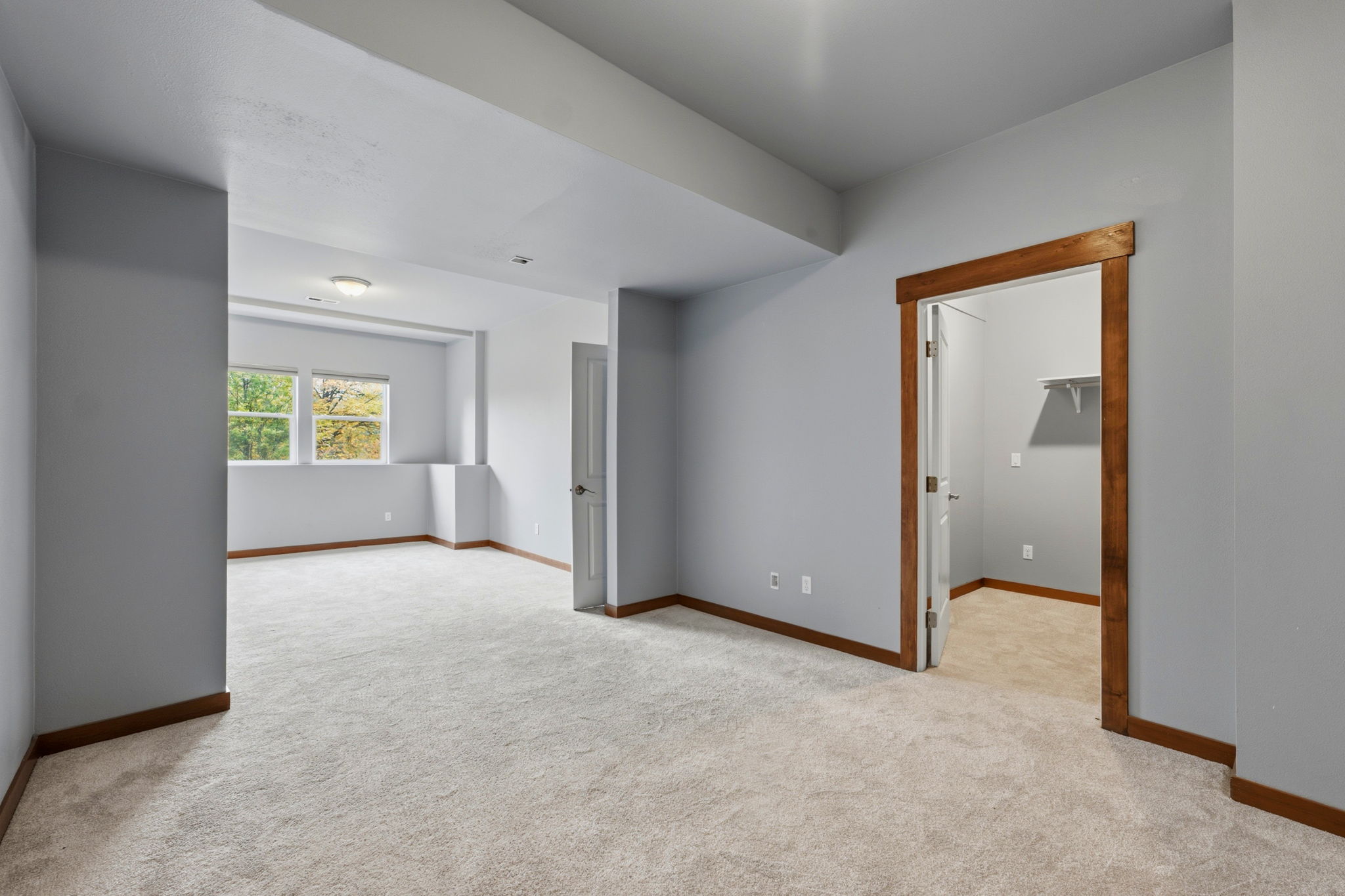 Additional space, part of 2nd Primary bedroom, with large walk in closet