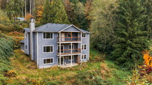 Rear of home and property