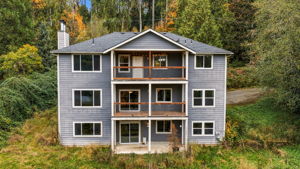 Rear of home and property