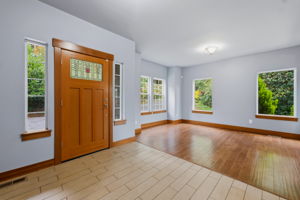 Entryway looking off to the living room