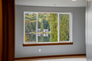 View out the Upstairs Primary Bedroom