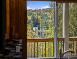 View from the main level kitchen