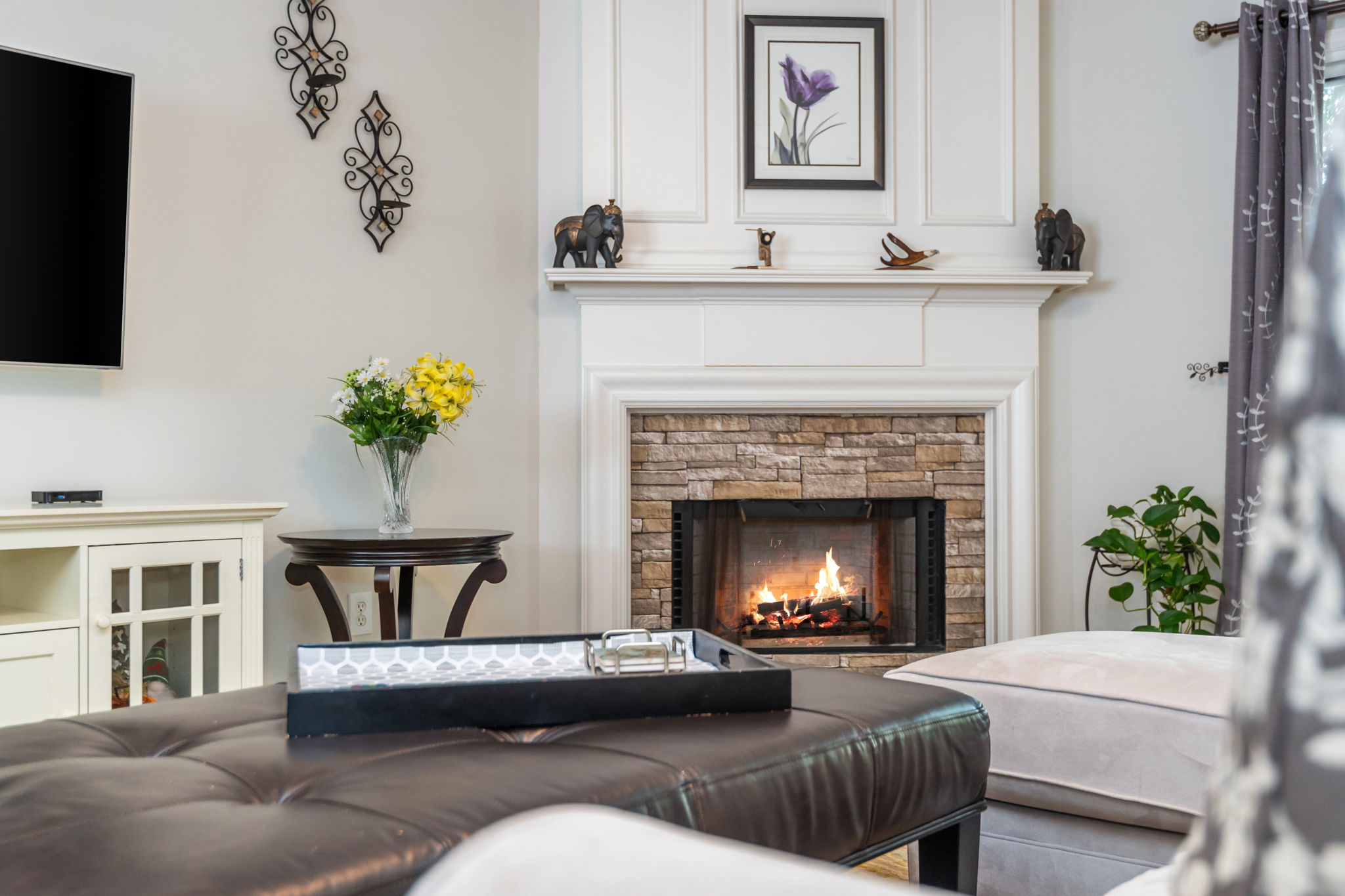 Cozy Family room.