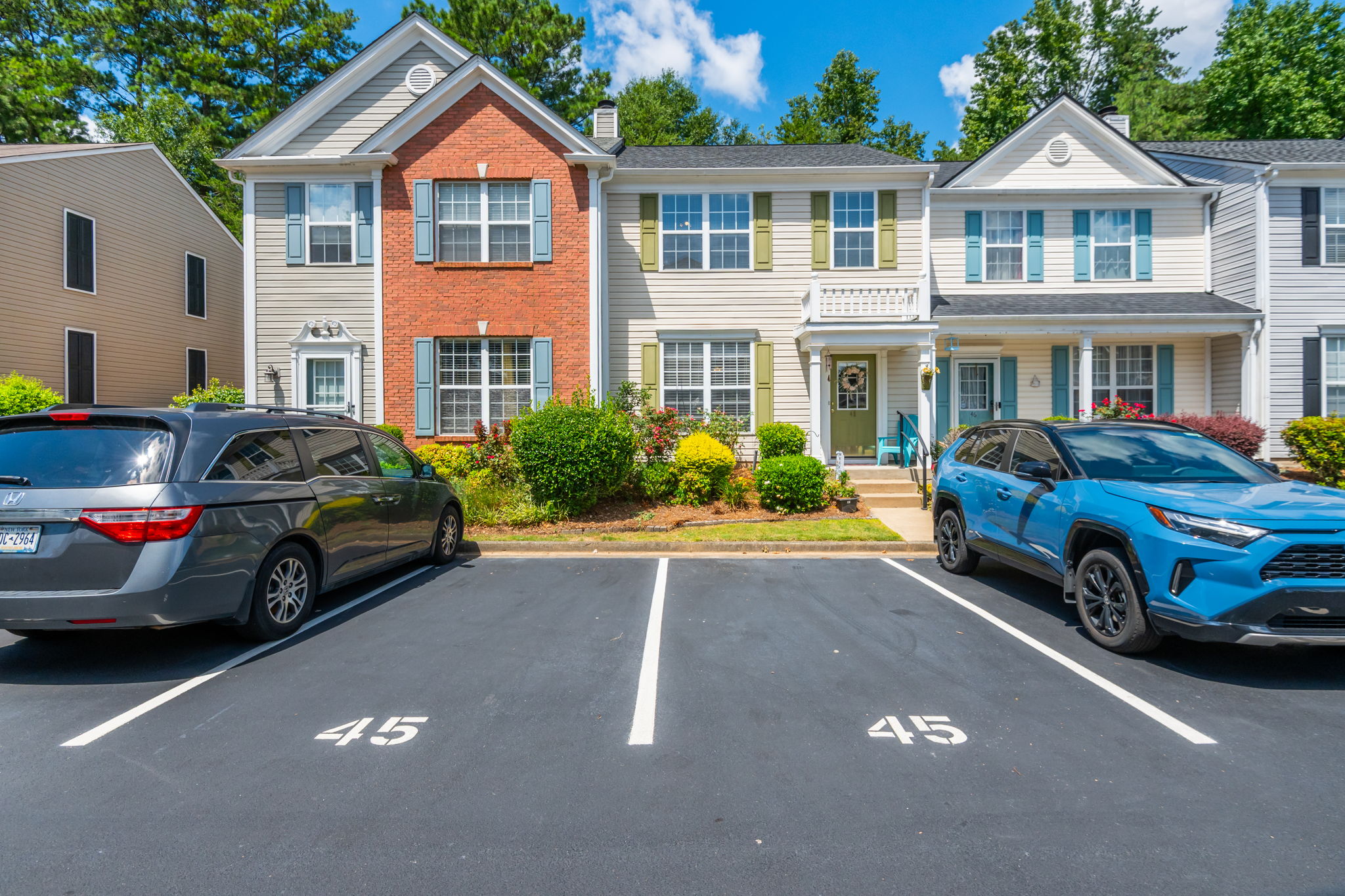 2 Designated Parking spots.
