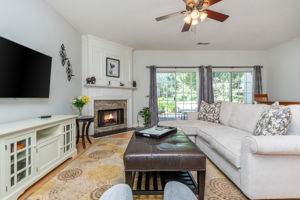 Double Patio doors providing Wonderful Natural Light.