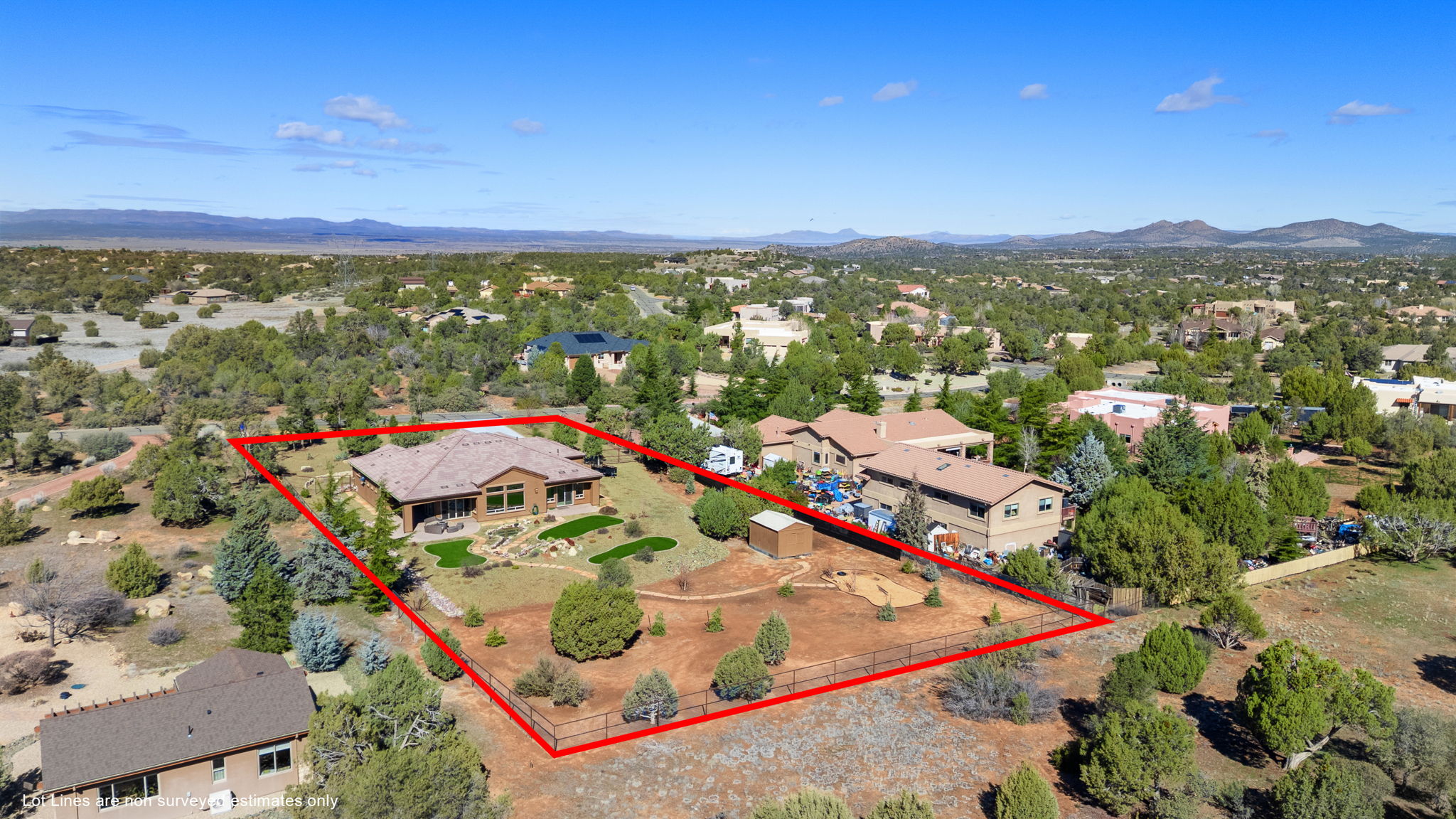 Aerial Back (2) Lot Lines