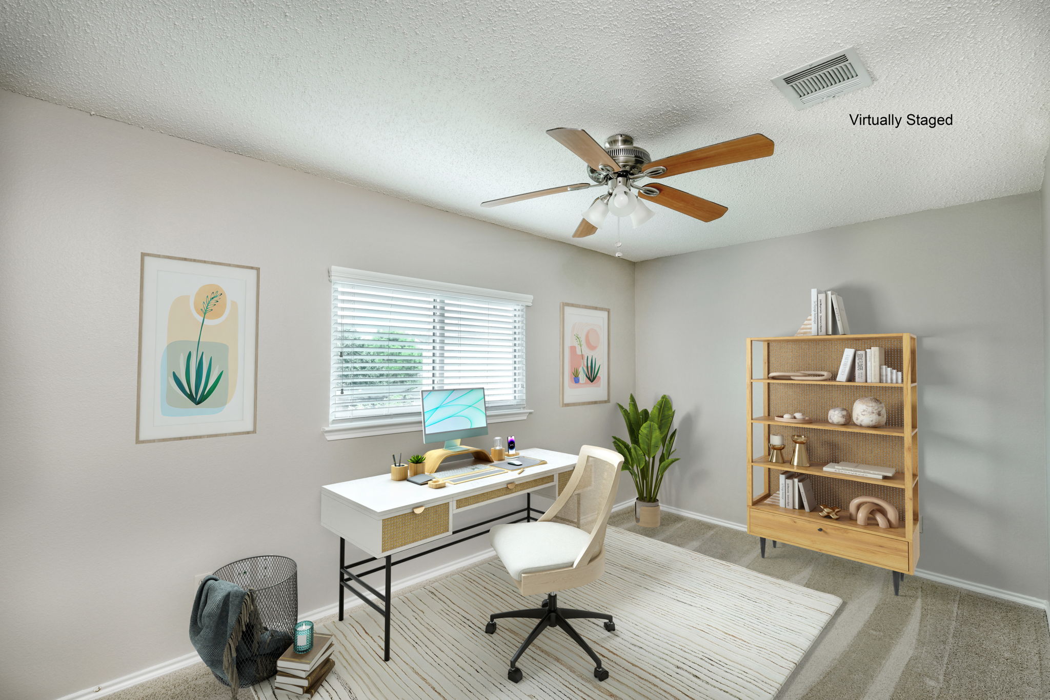 Office Virtually Staged