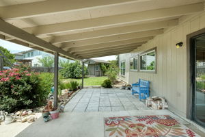Covered Back Patio