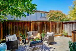 Private Fenced Patio