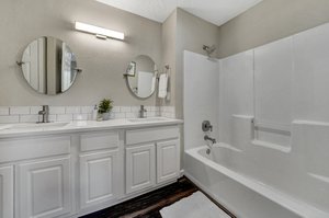 Primary #1 Bathroom w/ dual sinks