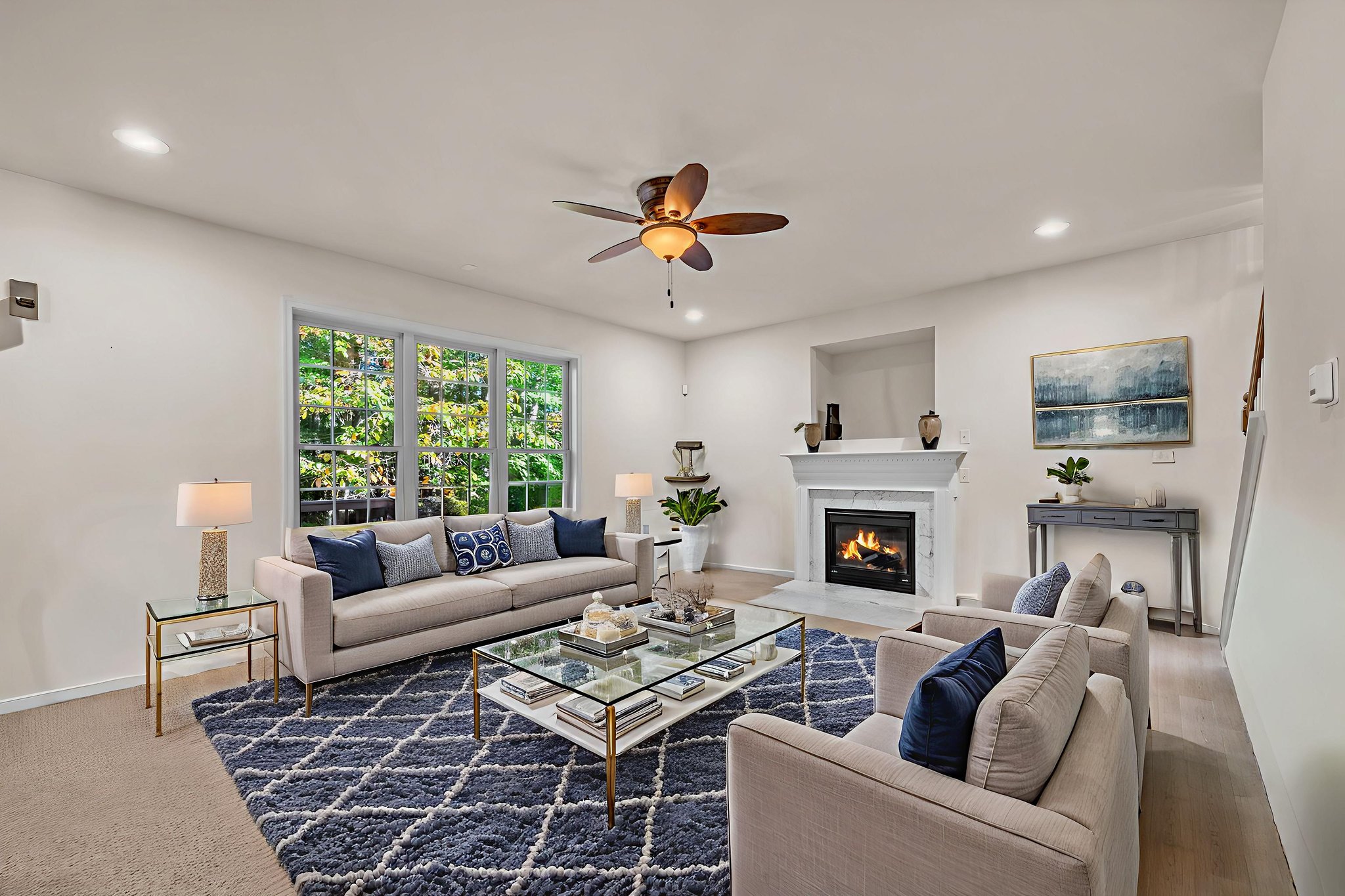 FAMILY RM VIRTUALLY STAGED