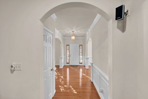 FOYER WITH WAINSCOTING