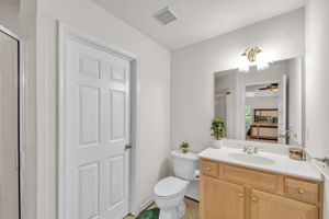 PRIMARY ENSUITE PRIVATE TOILET #2 WALKIN CLOSET