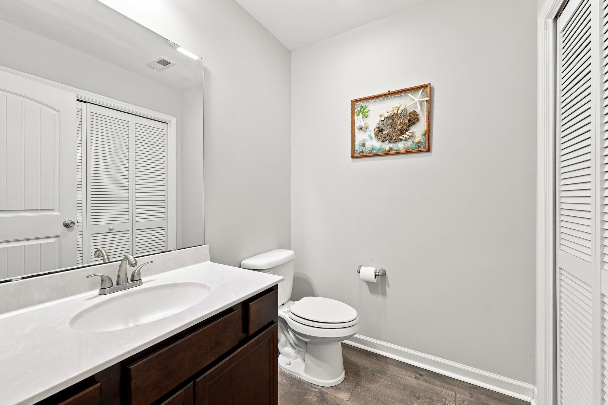 Guest Half Bath/Laundry