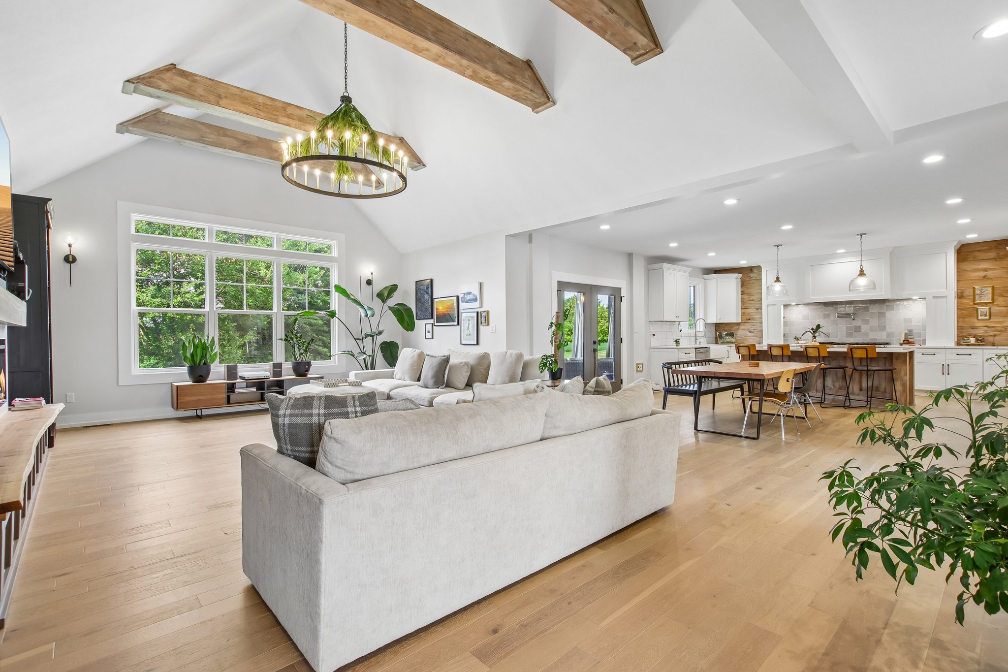 Open floor concept