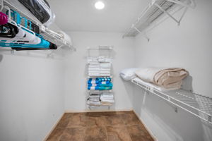 Primary Bedroom Walk-in Closet