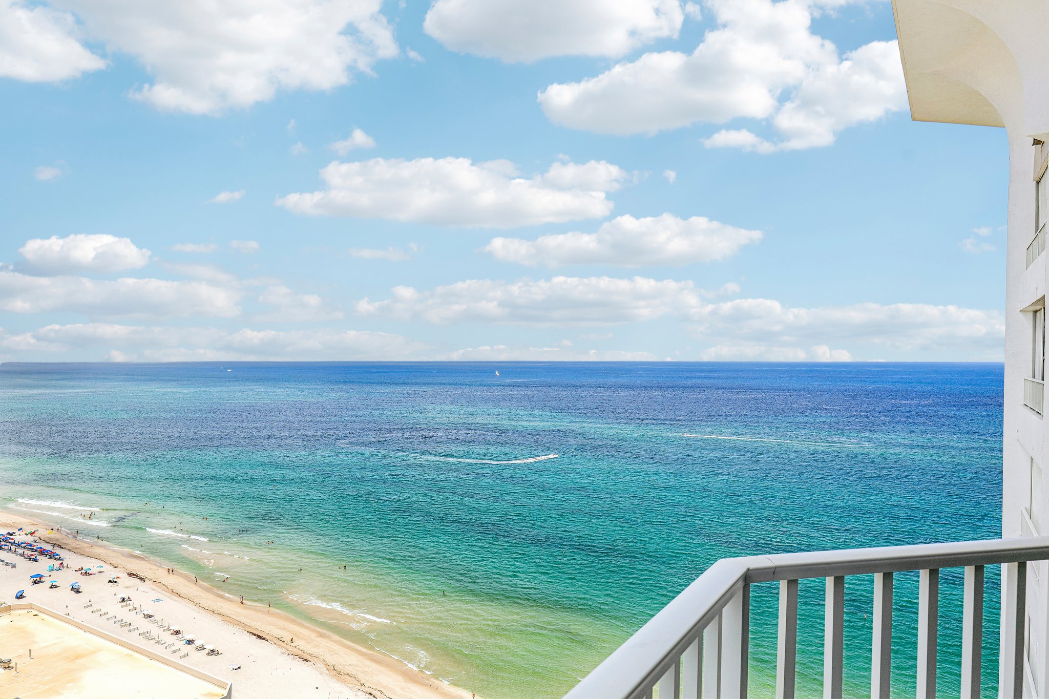 Endless ocean views