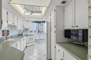 Views carry through the kitchen