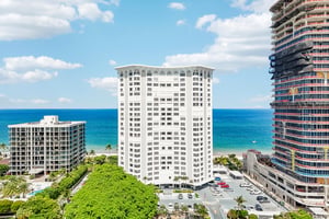 Aerial views of The Claridge