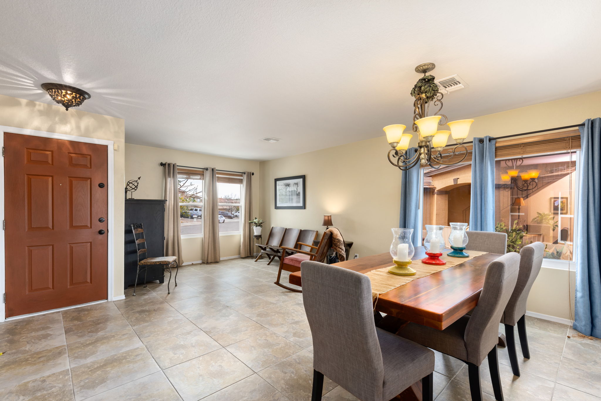 Foyer/Dining/Living Room
