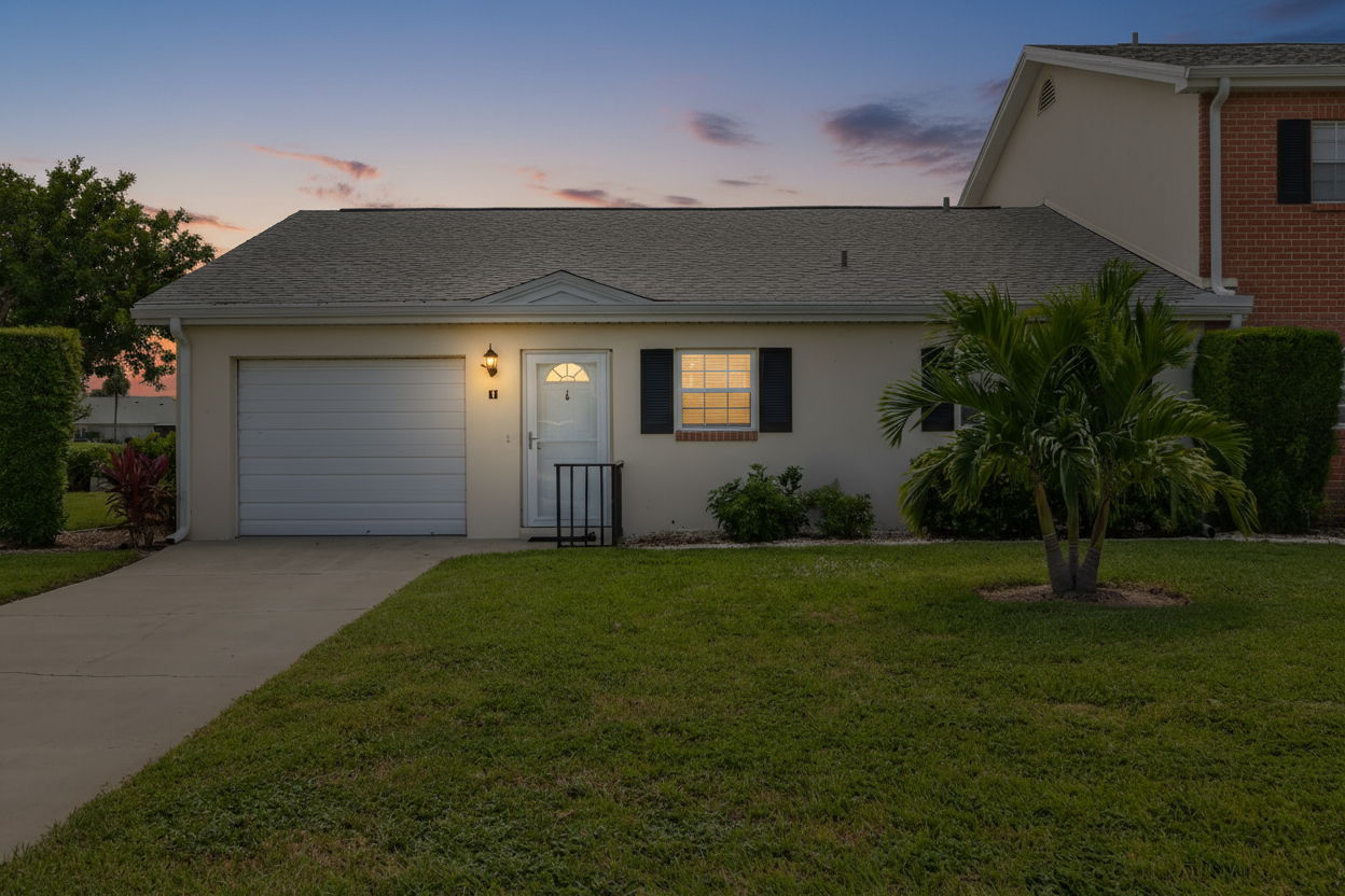 Front Exterior 1 of 2 -dusk