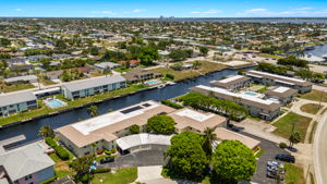 Aerial Front Exterior