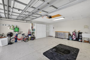 Garage with Built-IN Cabinetry