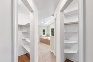 Primary double closets