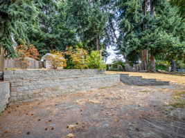 Future firepit or outdoor seating area