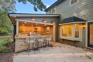 Outdoor Kitchen/Bar area