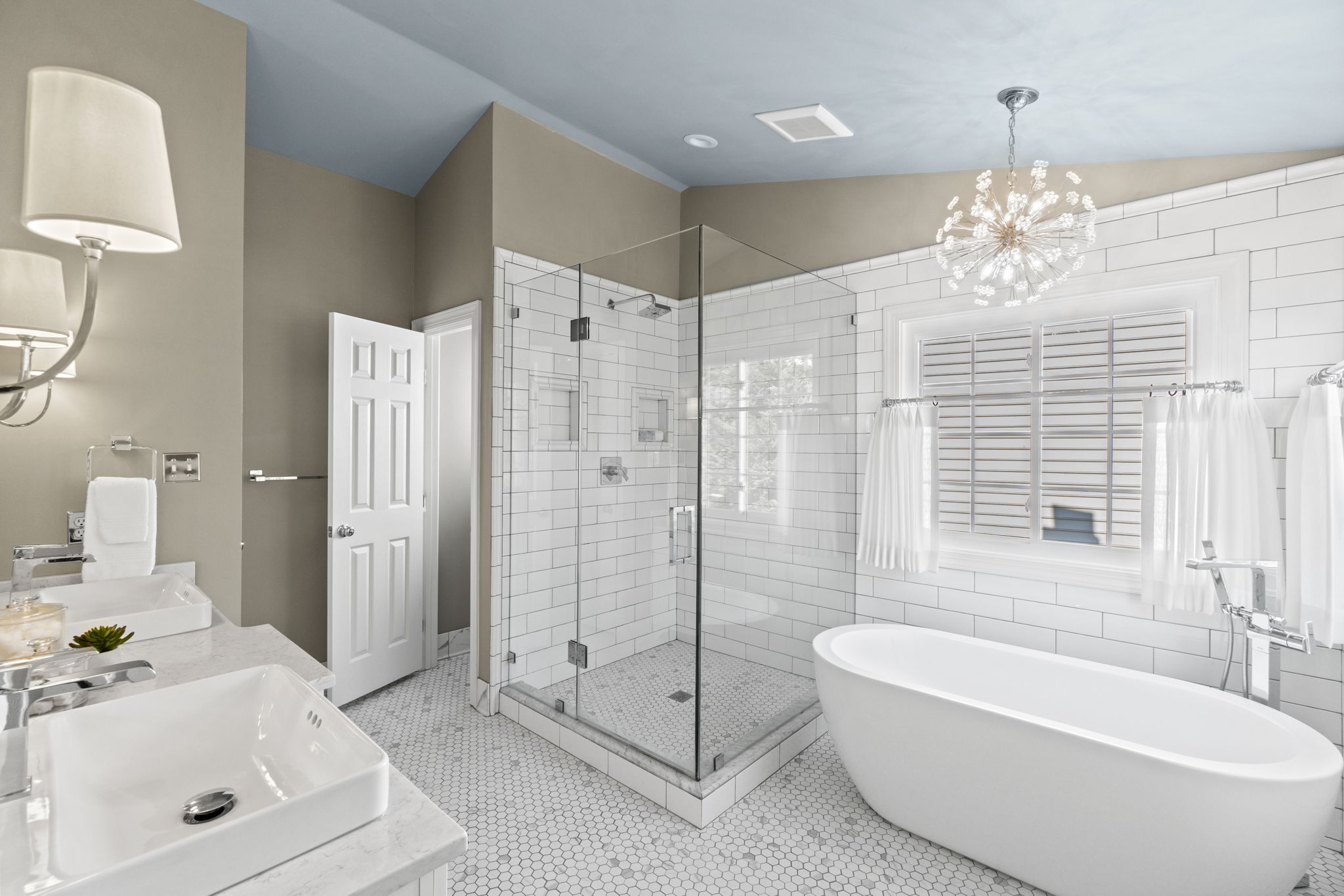 Primary Bath with Soaking Tub