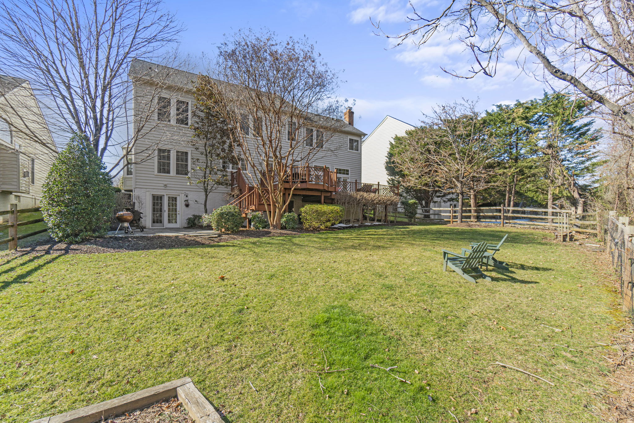 Fully Fenced Backyard