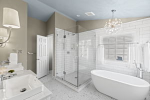 Primary Bath with Soaking Tub