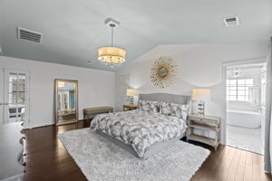 Primary Bedroom with Sitting Room