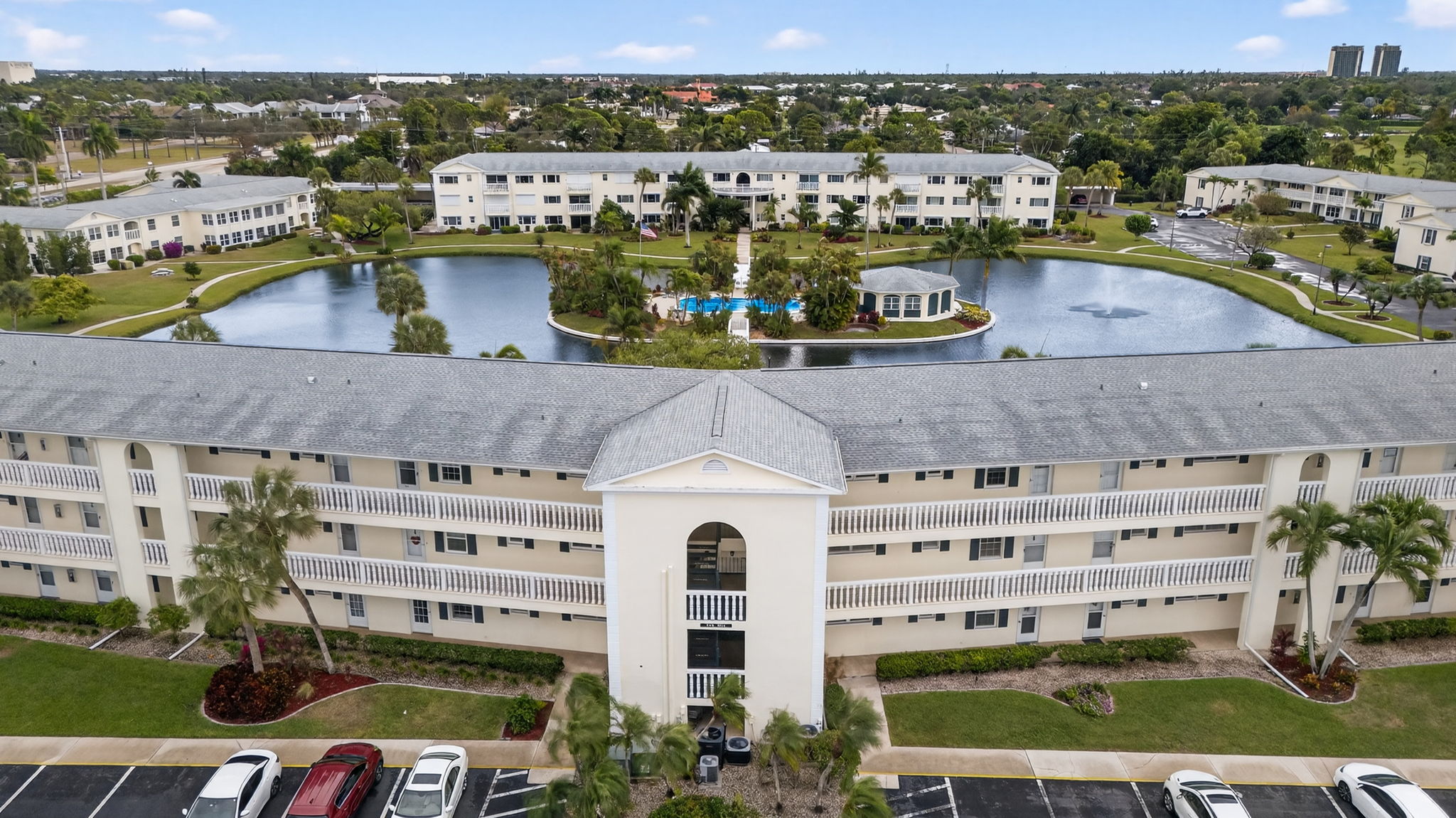 Aerial Front Exterior 1