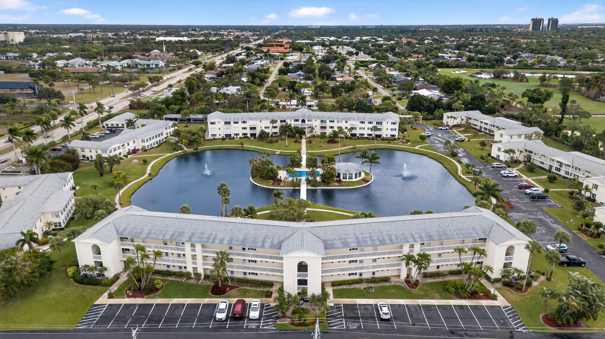 Aerial Front Exterior 2