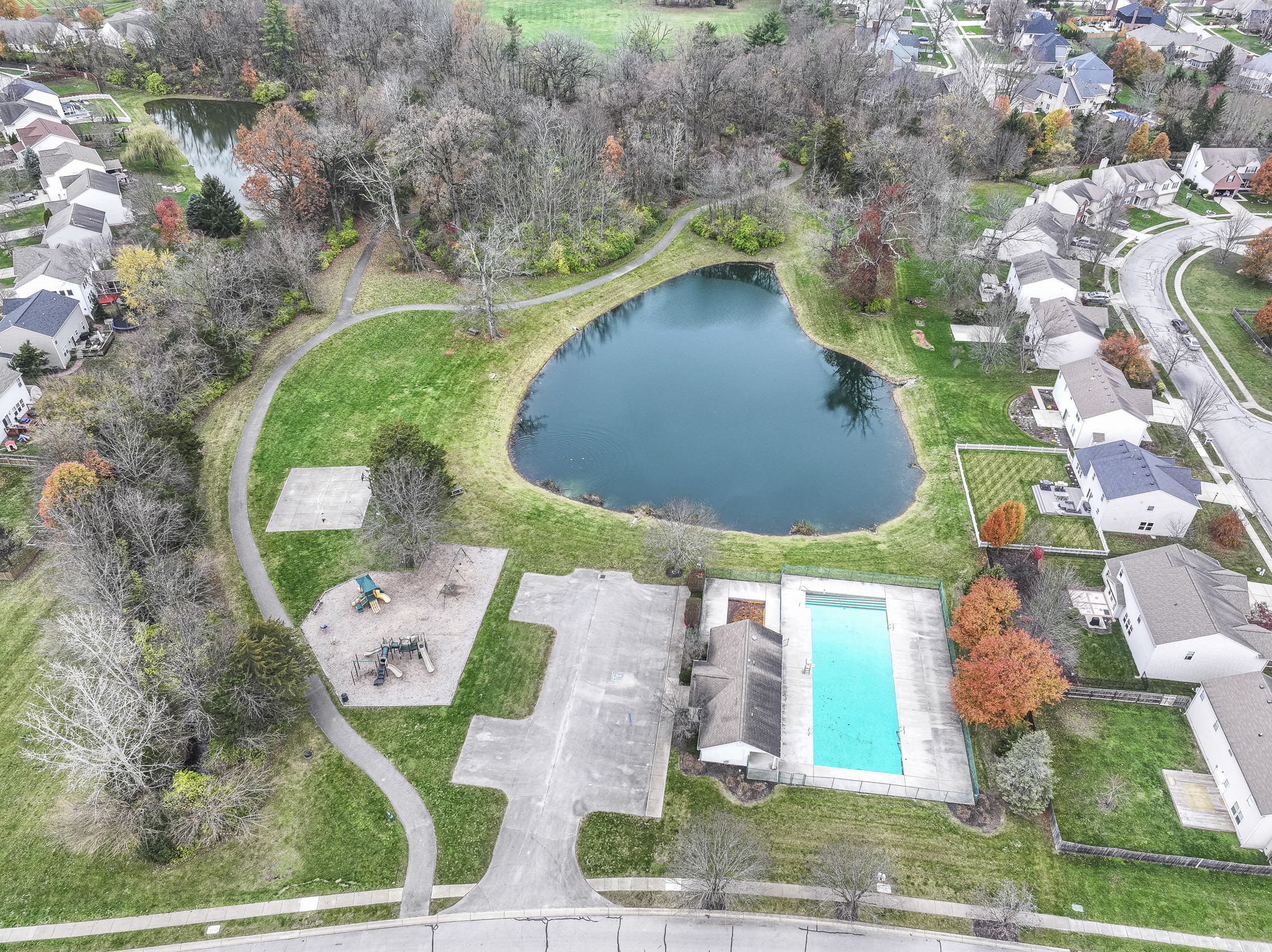 Aerial Neighborhood Amenities