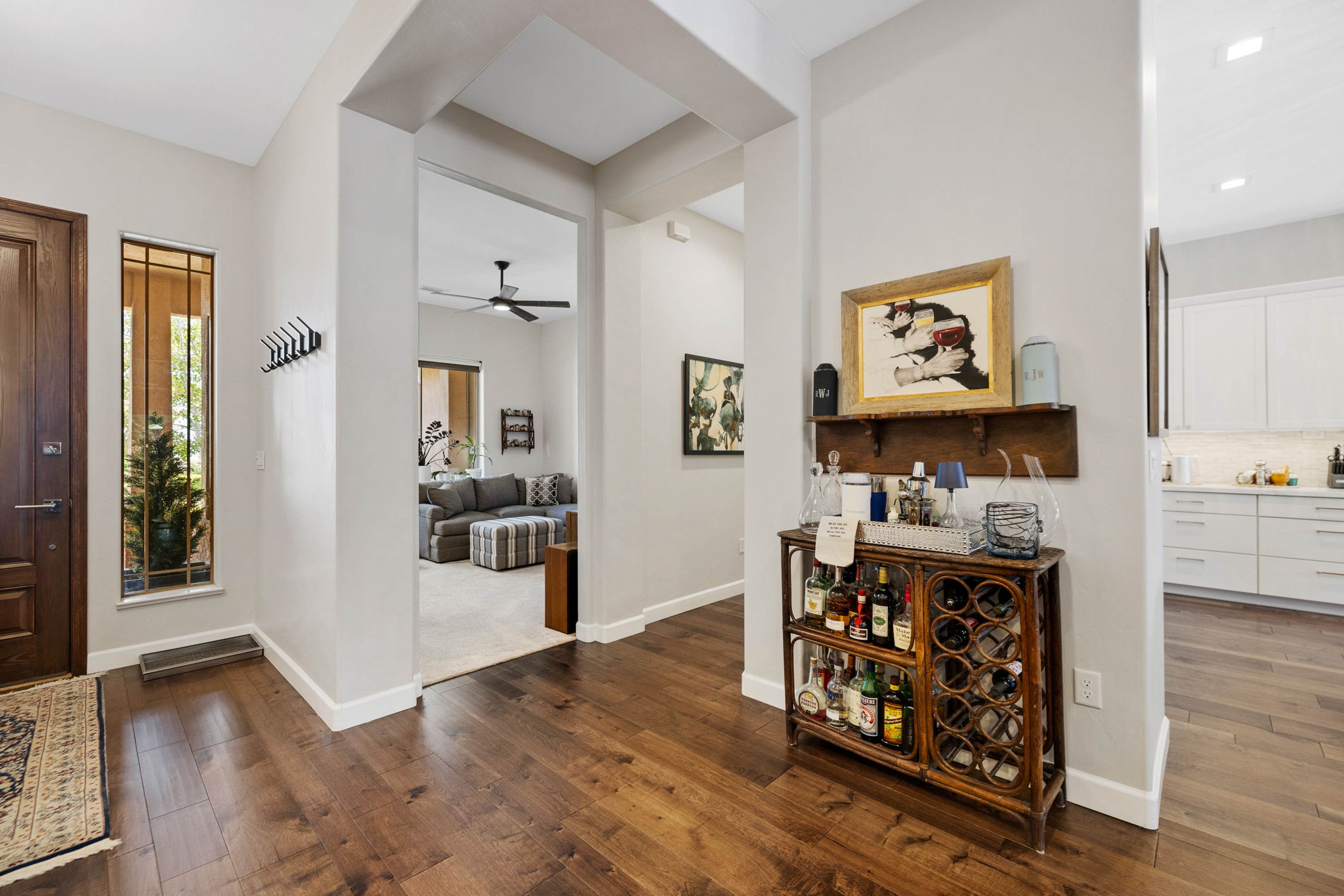 Foyer to Hallway