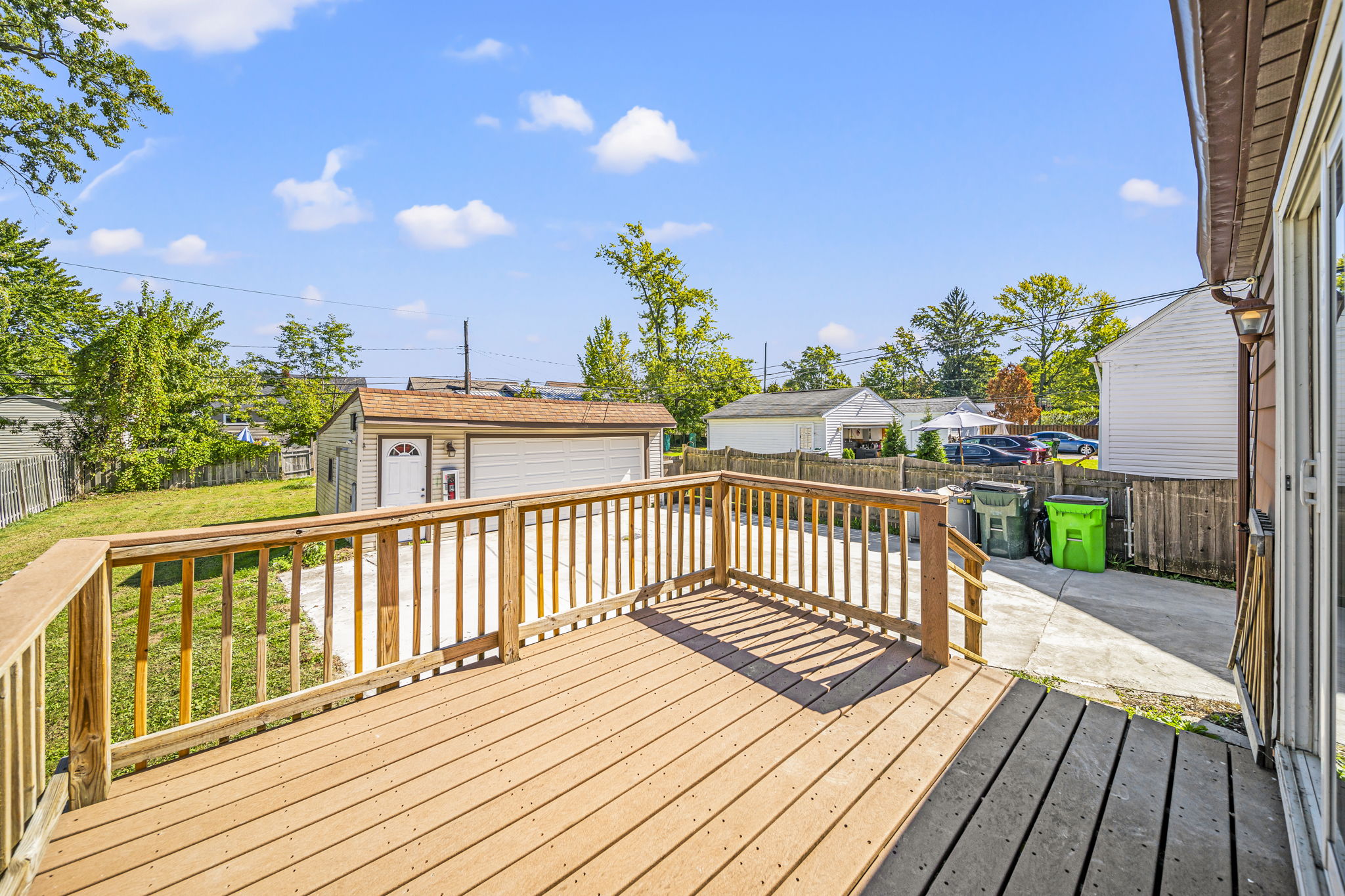 Deck Off The Kitchen