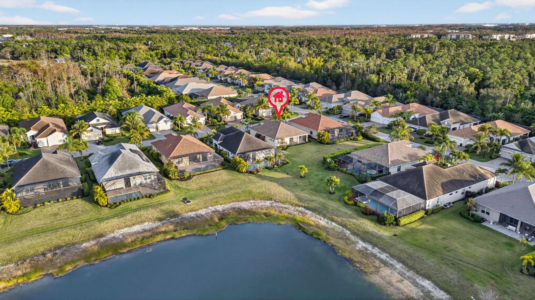 Aerial Rear Exterior 2 - marker