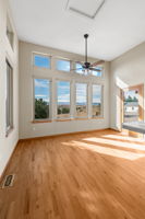 Breakfast or Dining Area with access to west Deck