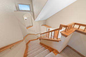 Stairs to private Primary Suite