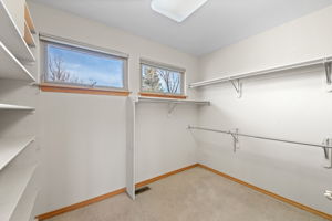 Walk in Primary Closet
