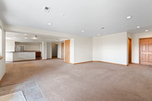 Walk out Family/Rec Room with a full kitchen